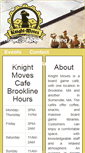 Mobile Screenshot of knightmovescafe.com